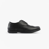 Hush Puppies BRIDGET Girls Leather School Shoes Black