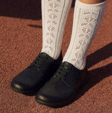 Hush Puppies BRIDGET Girls Leather School Shoes Black