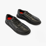 Hush Puppies ROBERT SNR Boys Shoes Black