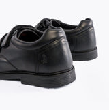 Hush Puppies LOGAN SNR Boys Shoes Black