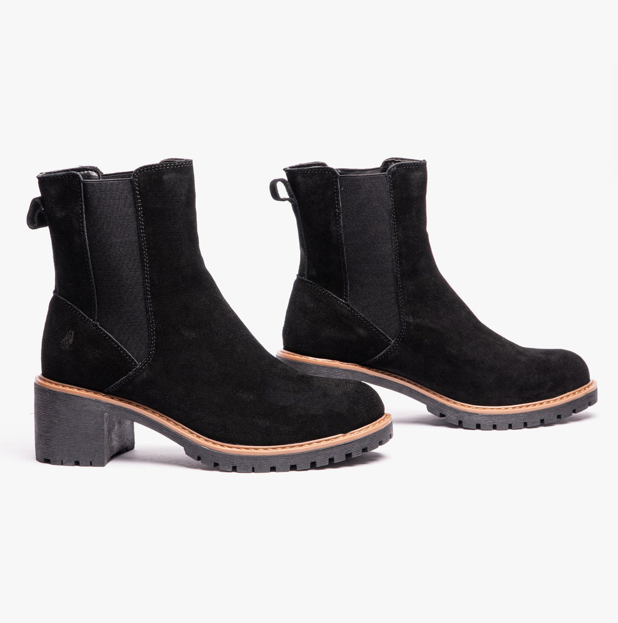 Hush Puppies FREDA CHELSEA Womens Ankle Boots Black