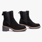 Hush Puppies FREDA CHELSEA Womens Ankle Boots Black