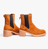 Hush Puppies FREDA CHELSEA Womens Ankle Boots Tan