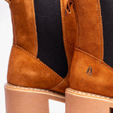 Hush Puppies FREDA CHELSEA Womens Ankle Boots Tan
