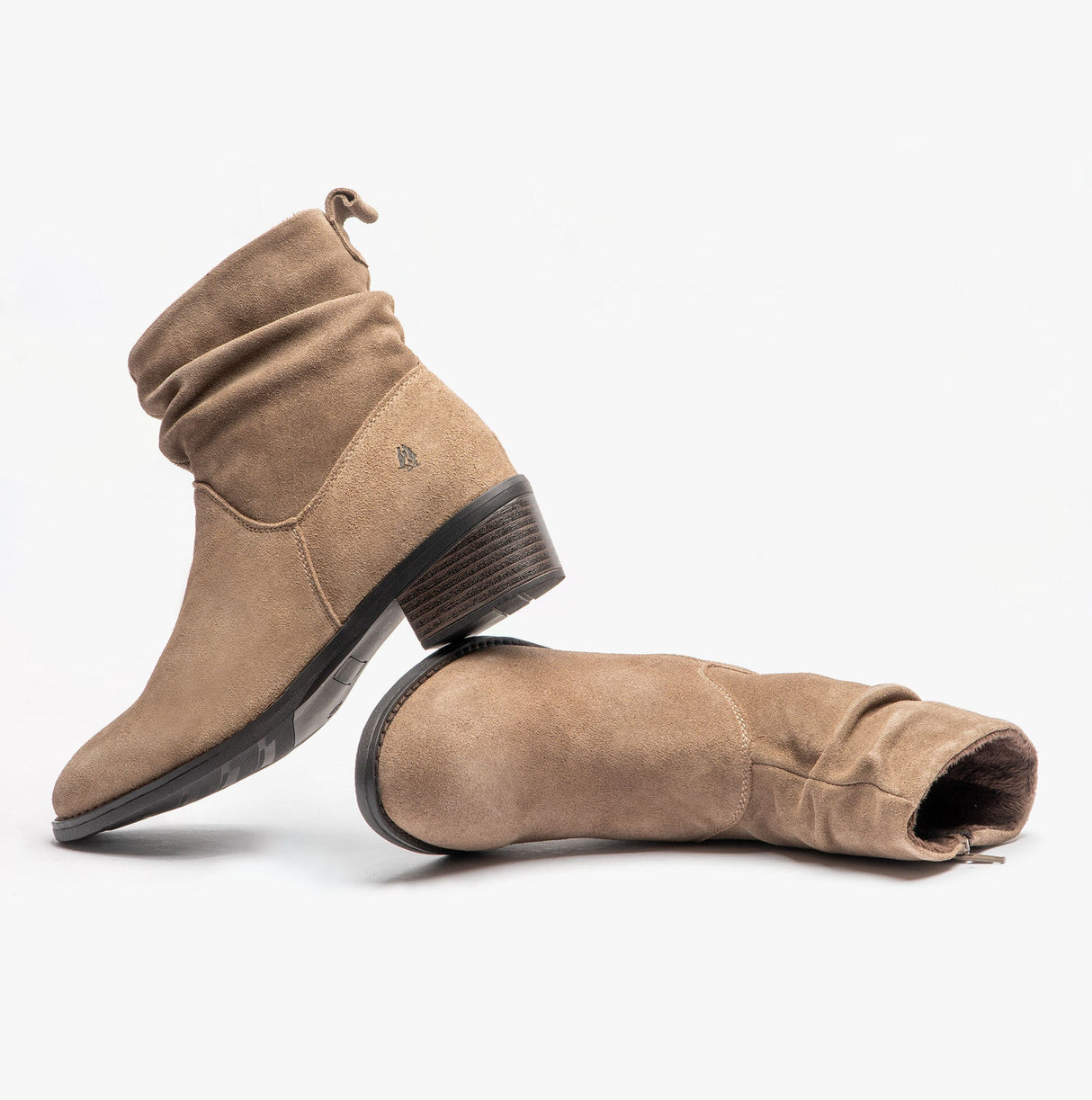 Hush Puppies IRIS Womens Ankle Boots Taupe