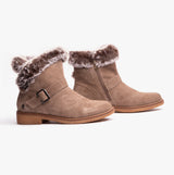 Hush Puppies HANNAH Womens Ankle Boots Taupe