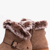 Hush Puppies HANNAH Womens Ankle Boots Taupe