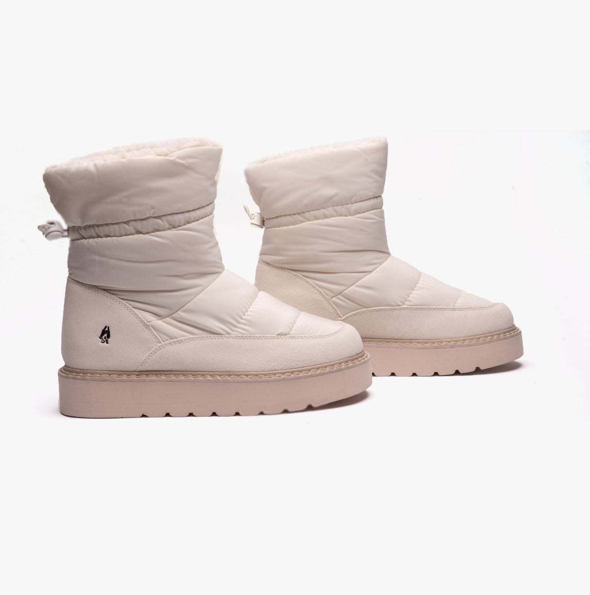 Hush Puppies HUSH PUFFIES Classic Womens Slippers White