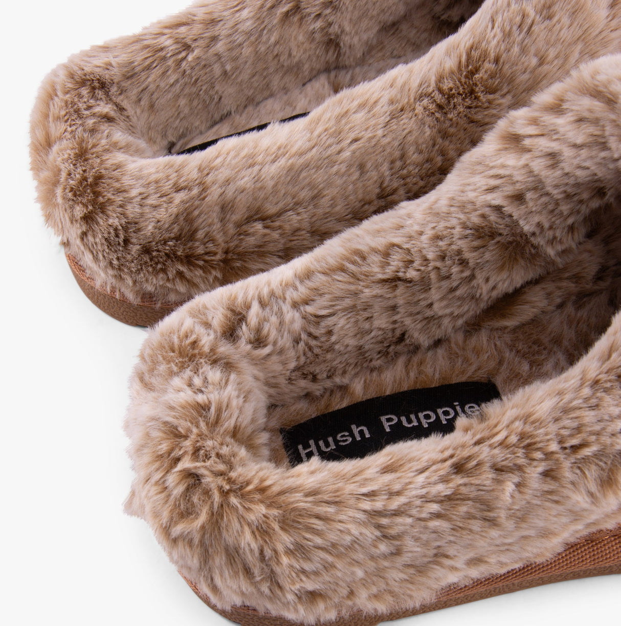 Hush Puppies AMARA Womens Slippers Tan
