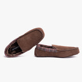 Hush Puppies ANDREAS Classic Mens Slippers Brown