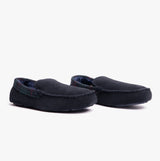 Hush Puppies ANDREAS Classic Mens Slippers Navy