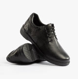 Hush Puppies MARCO Mens Shoes Black