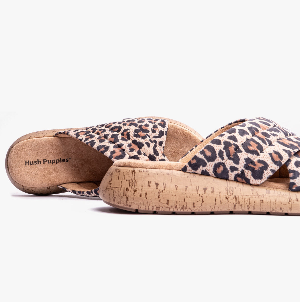 Hush Puppies SARAH Womens Sandals Leopard