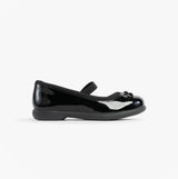 Hush Puppies BETTY PATENT JNR Girls Shoes Black