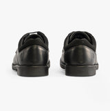 Hush Puppies TOMMY Boys Leather School Shoes Black