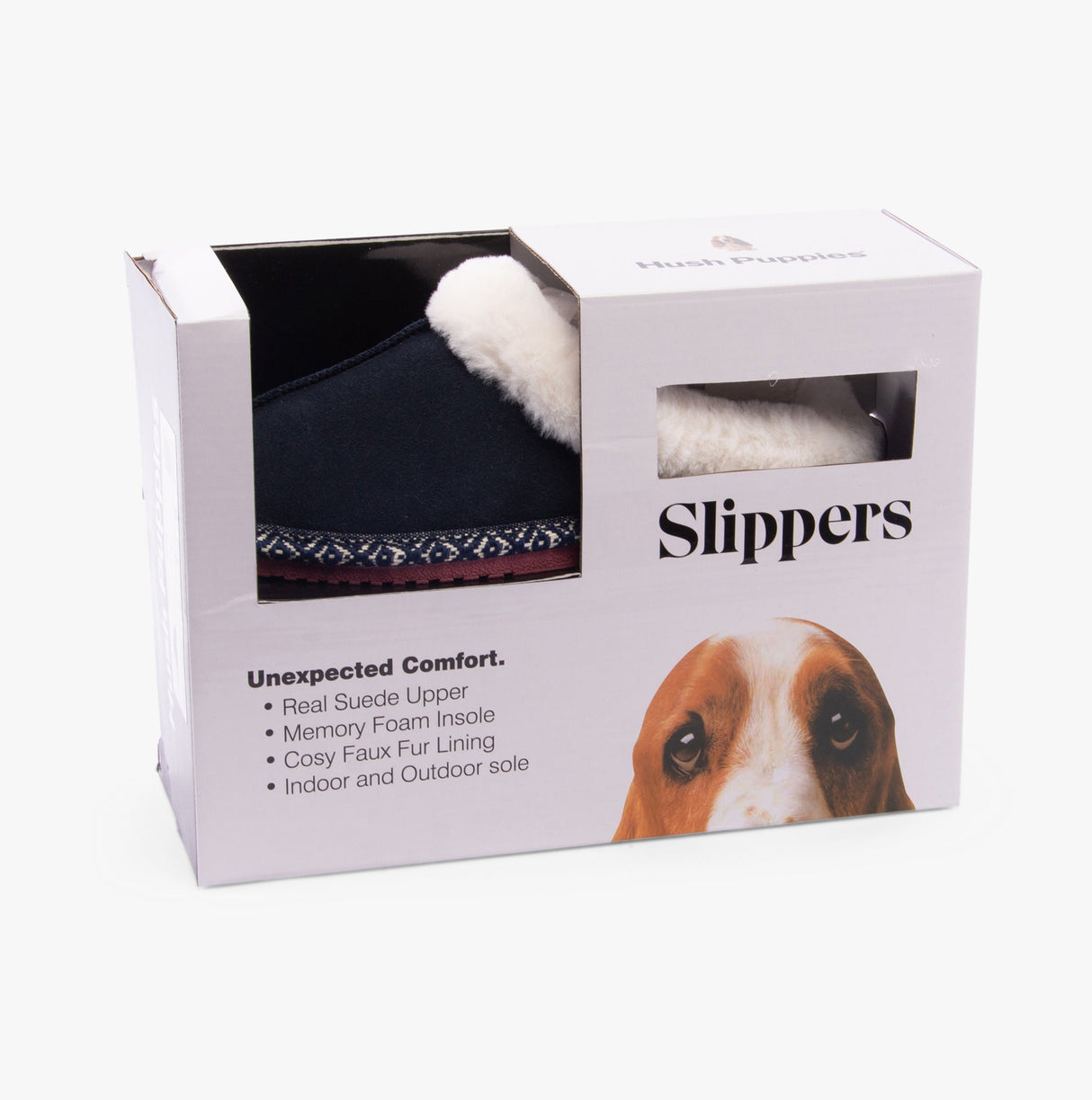 Hush Puppies AMARA Womens Slippers Navy