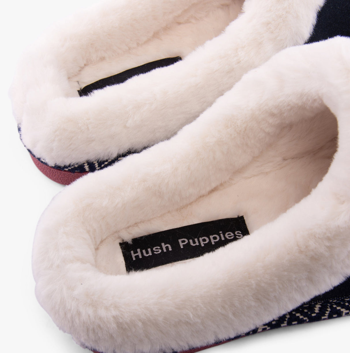Hush Puppies AMARA Womens Slippers Navy