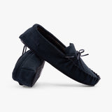 Hush Puppies CLYDE Mens Slippers Navy