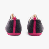 Hush Puppies GOOD Womens Slippers Charcoal