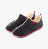 Hush Puppies GOOD Womens Slippers Charcoal