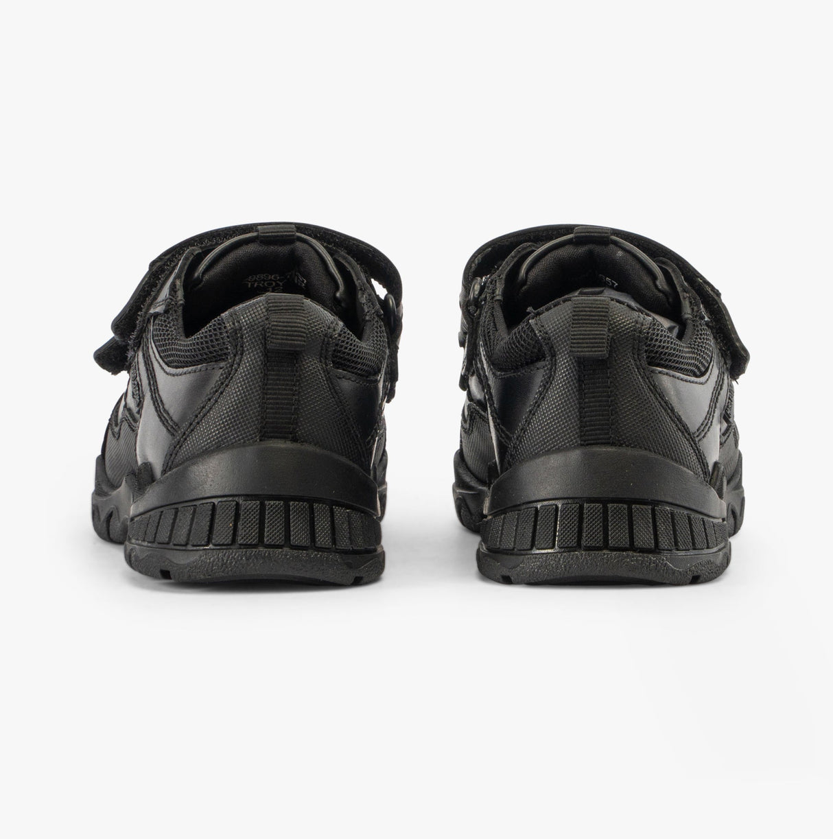 Hush Puppies TROY Boys School Shoes Black