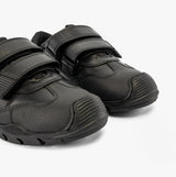 Hush Puppies TROY Boys School Shoes Black