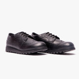 FELICITY JUNIOR Girls Leather Oxford Shoes Black