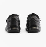 Hush Puppies MARLING Unisex Leather School Trainers Black