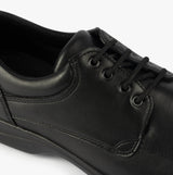 IMAC MILLER Mens Leather Apron Shoes Black