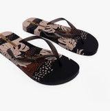 Ipanema I LOVE SUN PRINT Womens Flip Flops Black