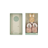 Kaloo Rattle & Slippers - Rabbit