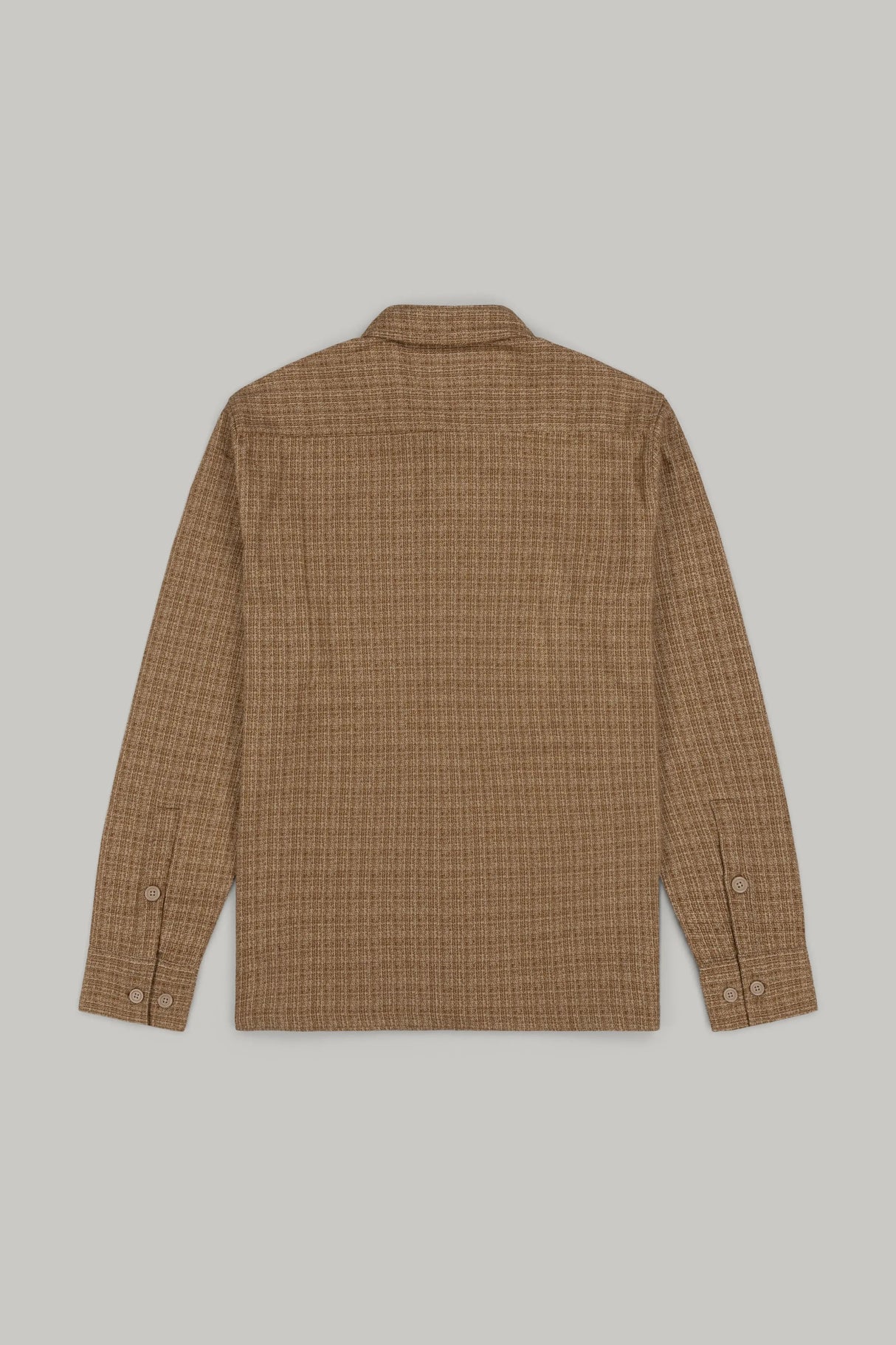 J Neo Cotton Overshirt Stone & Grey