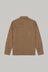 J Neo Cotton Overshirt Stone & Grey