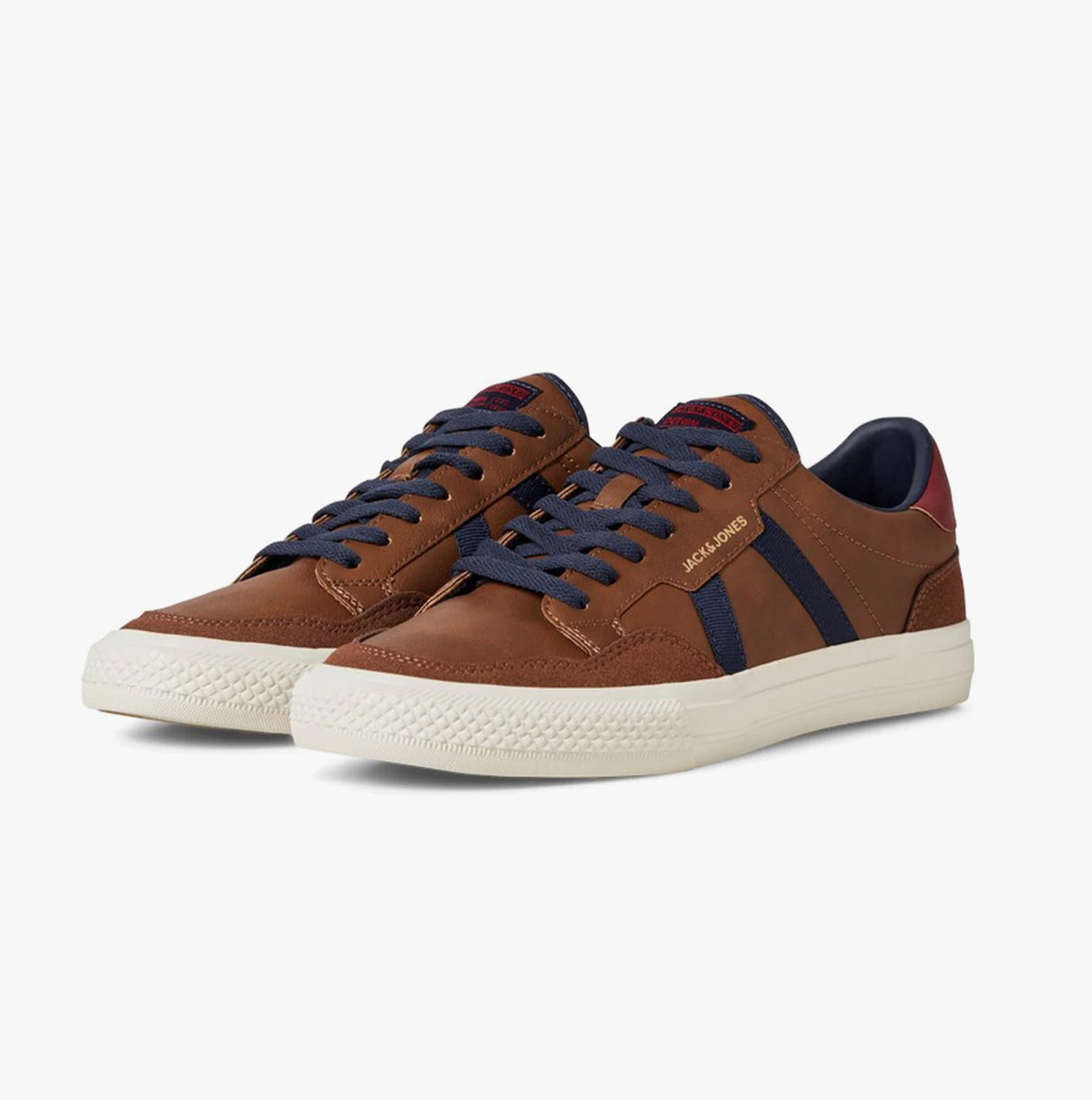 Jack & Jones MORDEN Mens Trainers Cognac