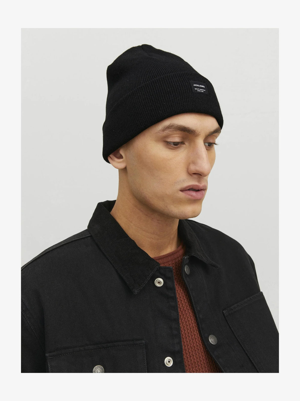 Jack & Jones DNA Mens Beanie Black