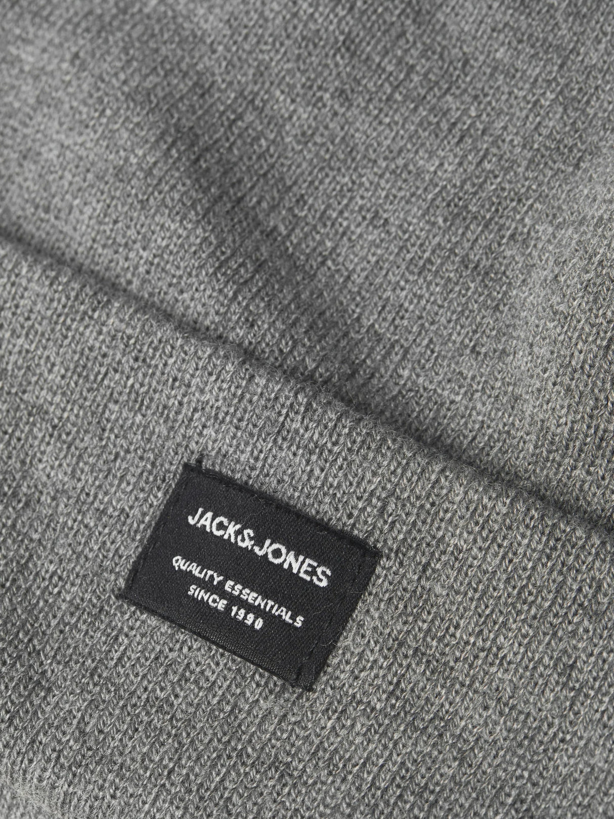 Jack & Jones DNA Mens Beanie Grey Melange