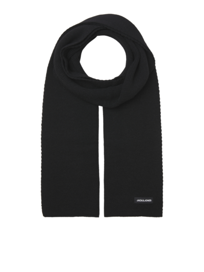 Jack & Jones DNA Mens Hat & Scarf Black