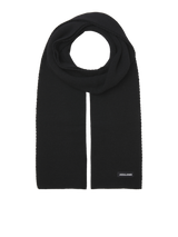 Jack & Jones DNA Mens Hat & Scarf Black