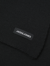 Jack & Jones DNA Mens Hat & Scarf Black