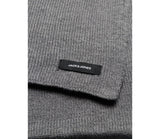 Jack & Jones DNA Mens Hat & Scarf Grey Melange