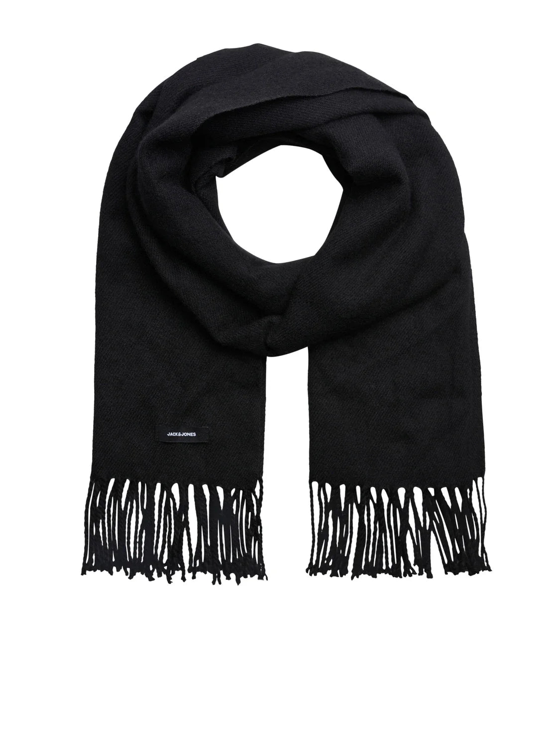 Jack & Jones SOLID WOVEN Mens Scarf Black