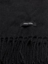 Jack & Jones SOLID WOVEN Mens Scarf Black