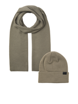 Jack & Jones JOLLY KNIT Mens Scarf & Beanie Giftset Overland Trek