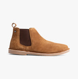Jack & Jones BRAVO SUEDE Mens Chelsea Boots Cognac