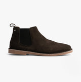 Jack & Jones BRAVO SUEDE Mens Chelsea Boots Pirate Black