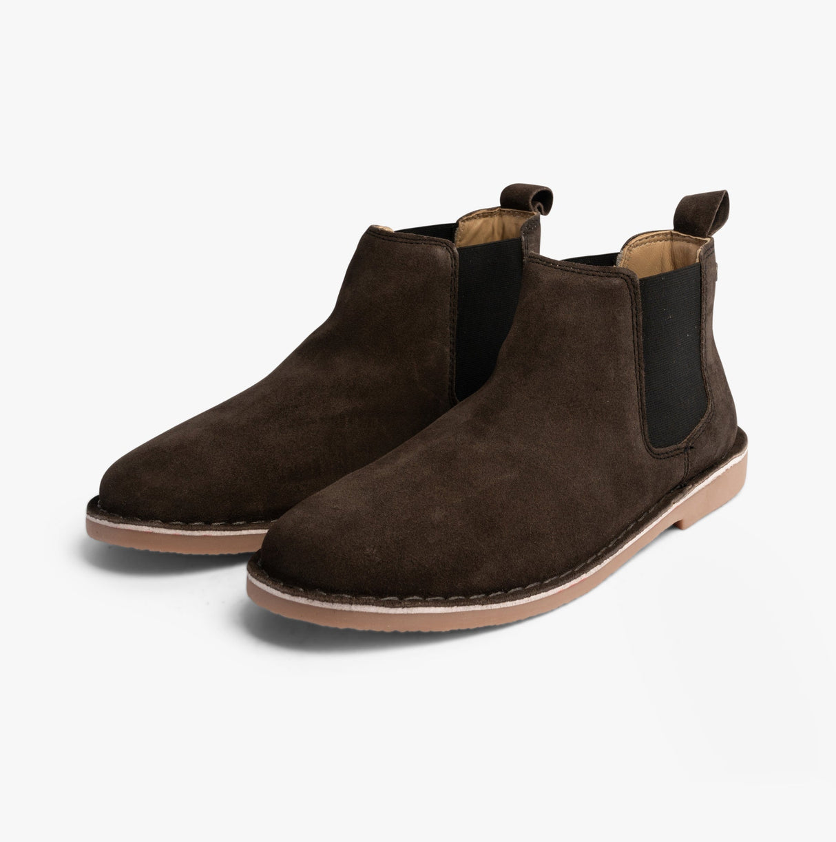 Jack & Jones BRAVO SUEDE Mens Chelsea Boots Pirate Black