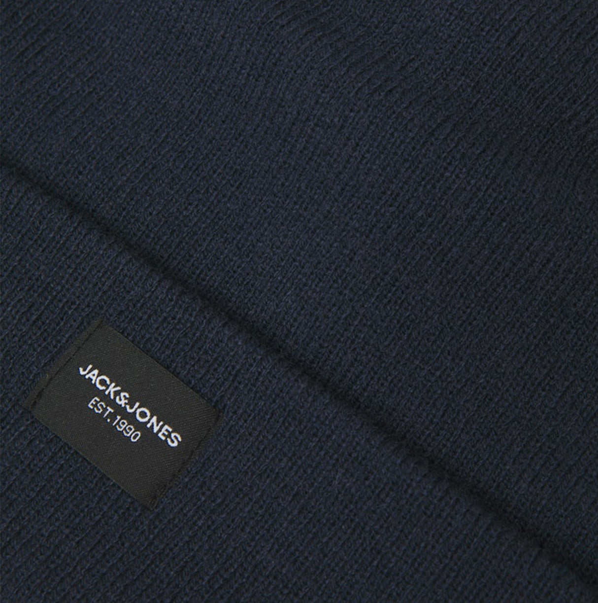 Jack & Jones FROST DNA Mens Beanie & Scarf Navy