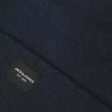 Jack & Jones FROST DNA Mens Beanie & Scarf Navy