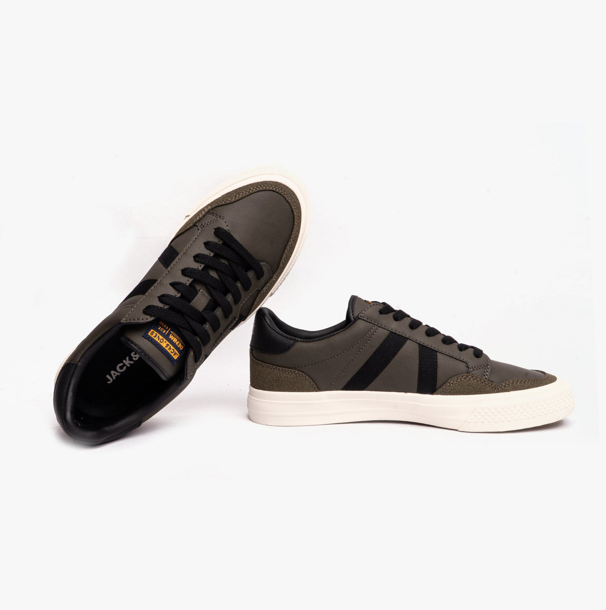 Jack & Jones MORDEN Trainers Mens Olive Night