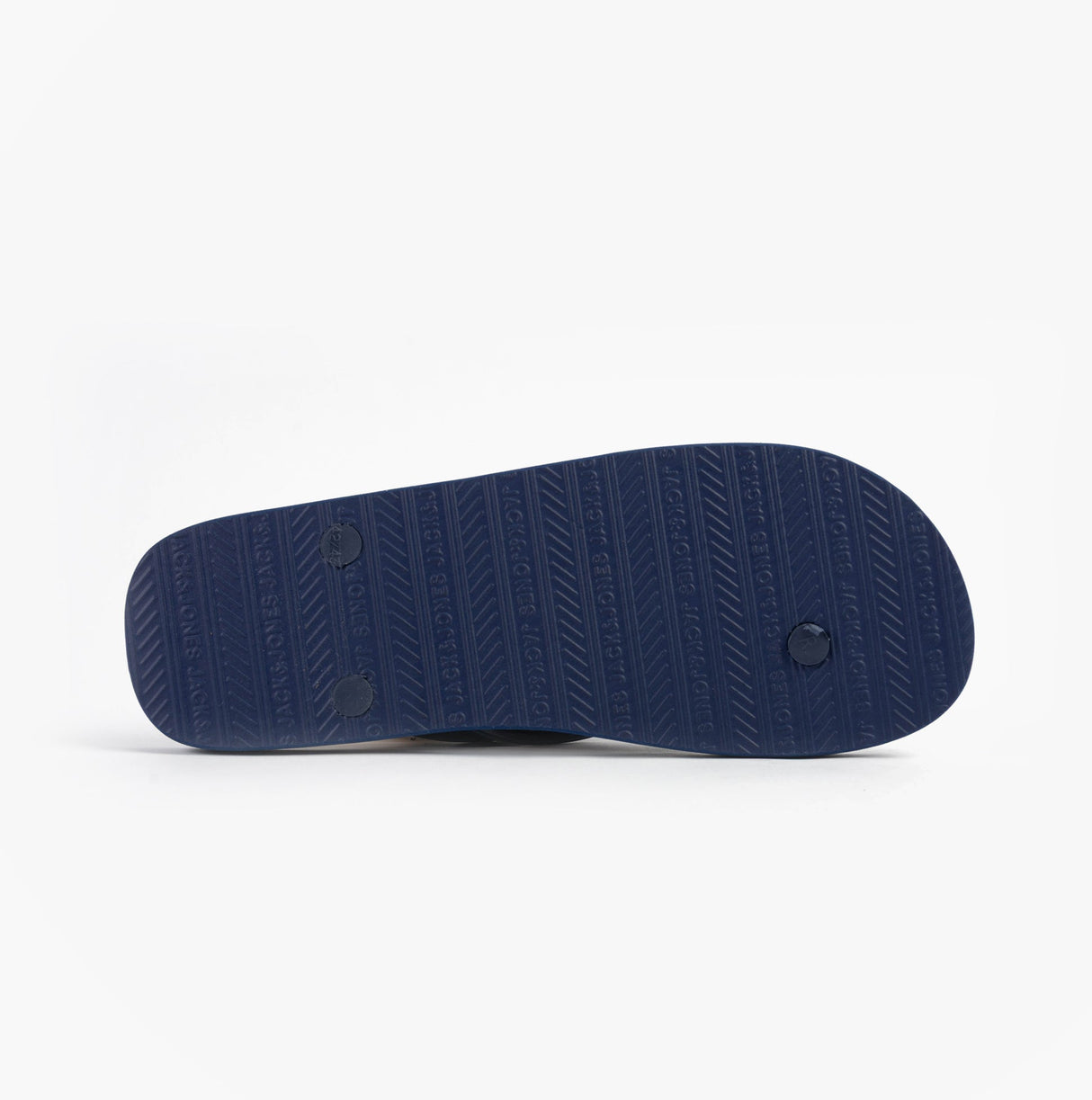 Jack & Jones LOGO PALM PRINT Mens Flip-Flops Medieval Blue